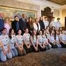 Foto di gruppo alla presentazione della Dole Corri Trieste