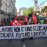 Il corteo del primo maggio. Foto Bruni