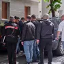 Le operazioni dei carabinieri in via Ghirlandaio. Foto Silvano