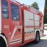 L'intervento dei vigili del fuoco