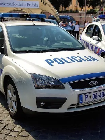La polizia croata in una foto di repertorio