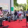 La band che ha intrattenuto i partecipanti alla festa (Bonaventura)