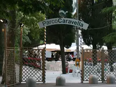 L’Ingresso dello stabilimento Parco Caravella (foto Andrea Lasorte)