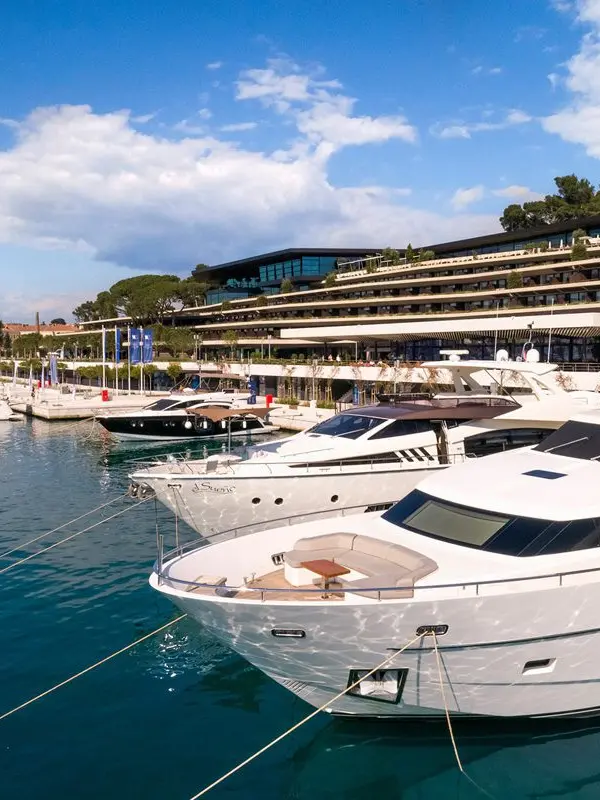 Uno scorcio del marina Aci di Rovigno (foto aci-marinas.com)