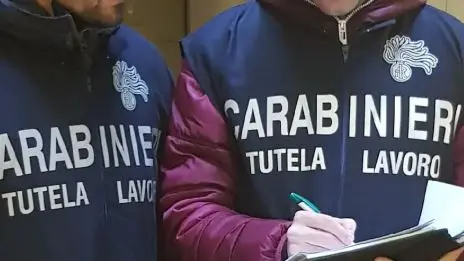 I controlli sono stati effettuati dai carabinieri del Nucleo Ispettorato del Lavoro