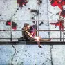 I due attori in scena in Romeo e Giulietta