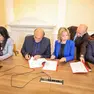 La firma del protocollo di sicurezza a Monfalcone