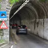 L’ingresso della galleria Nazario Sauro di Muggia al centro del progetto per il suo raddoppio Foto Lasorte
