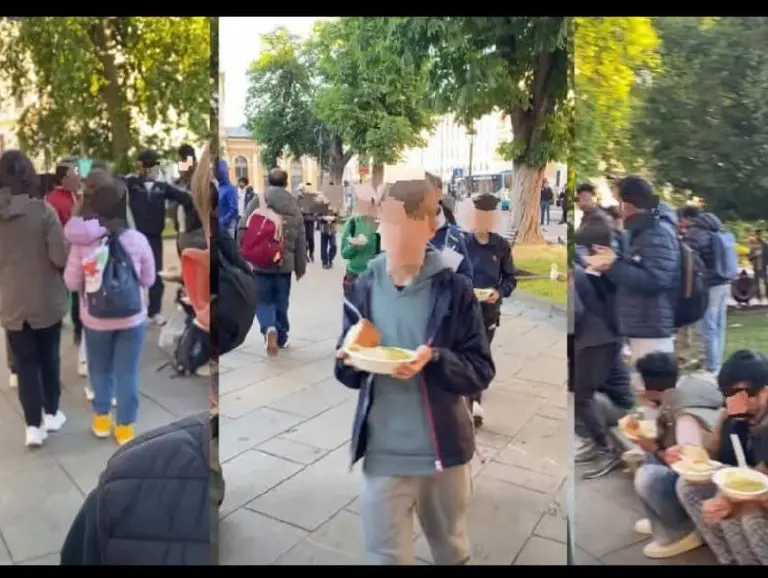 Uno screenshot tratto dal video pubblicato dall'associazione umanitaria Linea d'Ombra