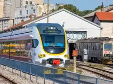 Un treno alla stazione di Pola, foto Voce del popolo
