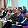 L’affollata platea dei soci: presenti ieri 14 sindaci su 17. Al centro Luca Fasan. Voto unanime sul bilancio: utile record a 1,3 milioni