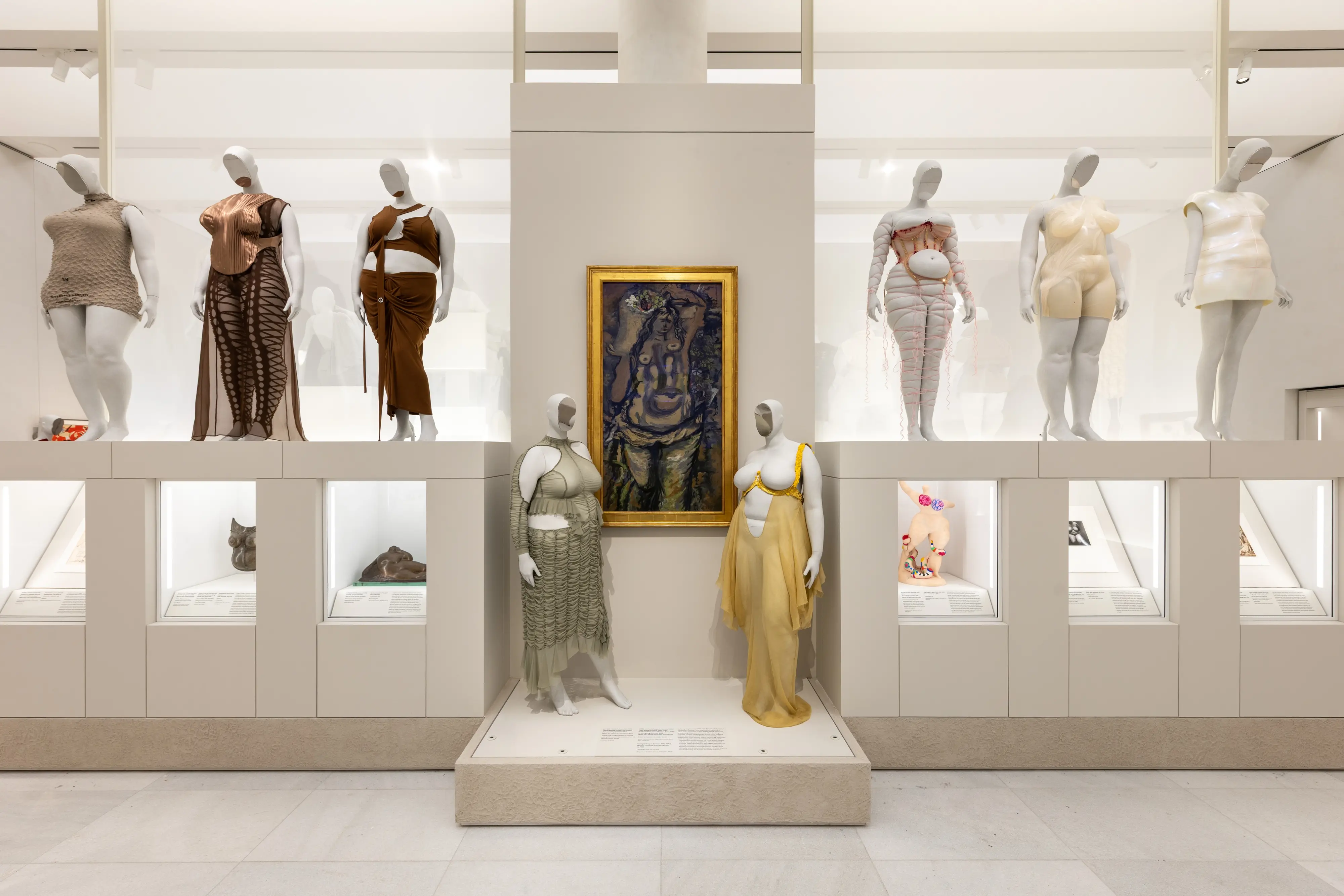 La sezione Corpulent Body della mostra