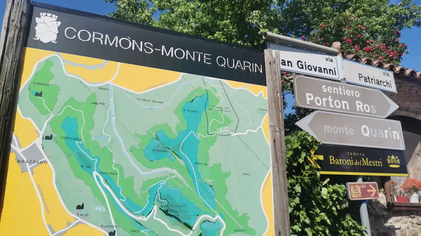 L'area in cui è stato ritrovato il corpo della donna (Foto Petrussi)