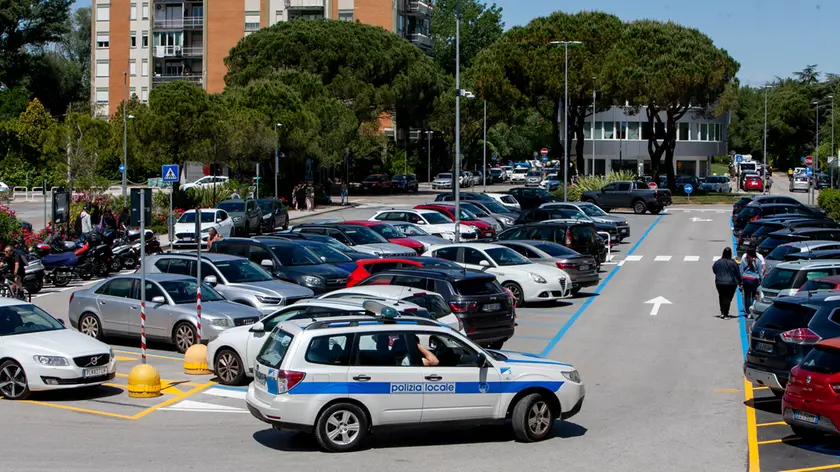 Il nuovo parcheggio a pagamento a Marina Julia (Bonaventura)