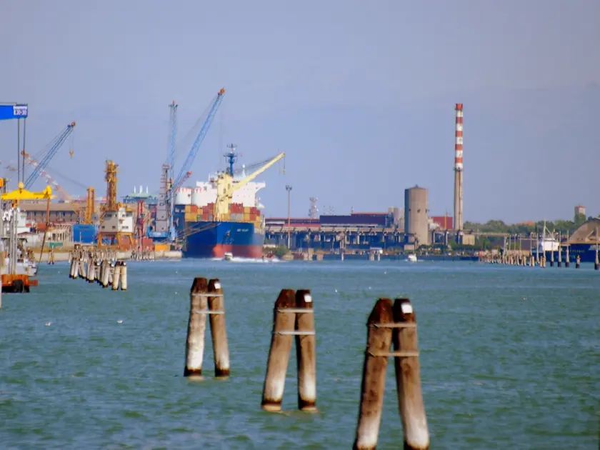 Tratto finale del Canale dei Petroli (Malamocco-Marghera)