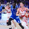 Michele Ruzzier in azione contro Brescia (foto Lasorte)