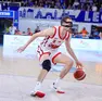 Lodovico Deangeli in azione contro Brescia (foto Lasorte)