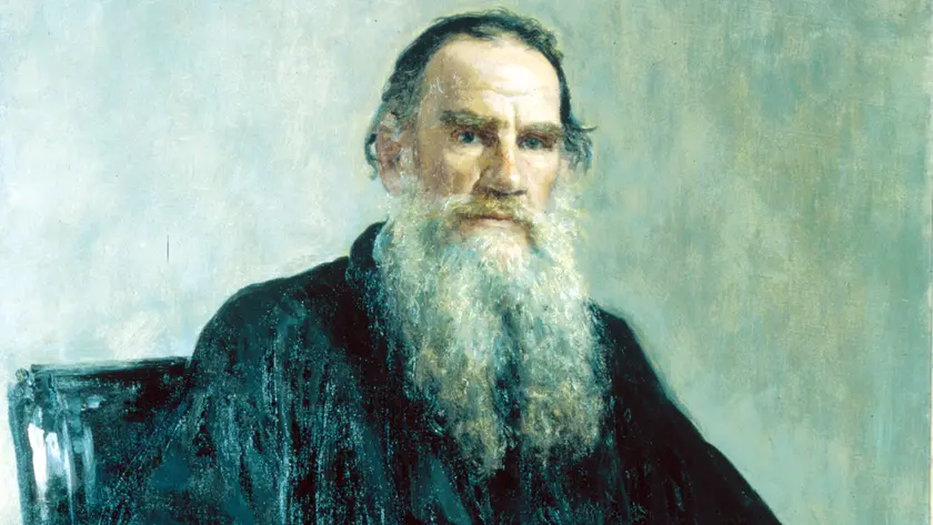 Lo scrittore Lev Tolstoj