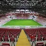 Lo stadio Rocco deserto (foto Andrea Lasorte)