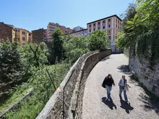 L’area fra le vie Tigor e Cereria interessata al parcheggio multipiano Foto Lasorte