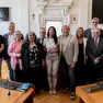 L’esecutivo Fasan, un anno fa, all’insediamento amministrativo Foto Bonaventura