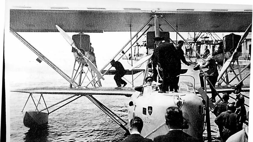 Uno storico idrovolante Cant, fra i protagonisti a Mare Nordest, dal 28 al 31 maggio 2026 a Trieste. Foto Silvano