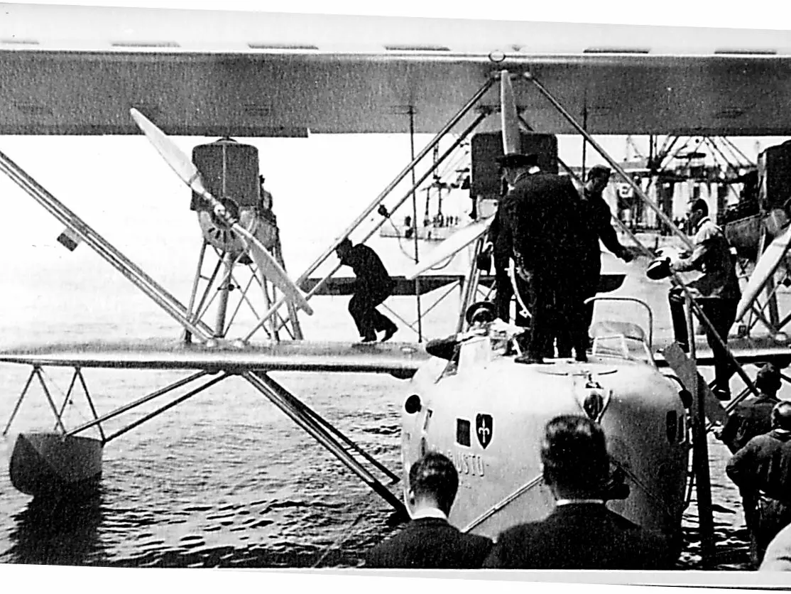 Uno storico idrovolante Cant, fra i protagonisti a Mare Nordest, dal 28 al 31 maggio 2026 a Trieste. Foto Silvano