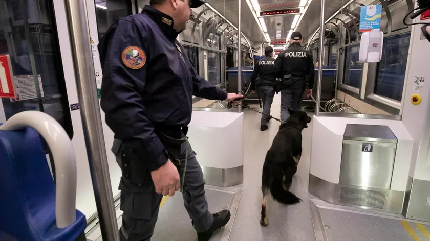 Un cane anti droga, finora appannaggio di Polizia di Stato, Arma e Gdf Foto Bonaventura