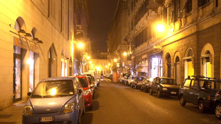 Via del Lazzaretto Vecchio, teatro di risse notturne fra minorenni (Foto Lasorte)