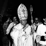 Monsignor Antonio Santin assieme a don Ettore Malnati