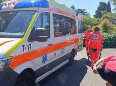 Il 118 sul posto