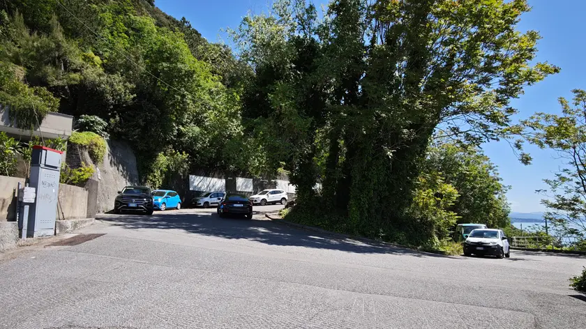 La strada per la spiaggia di Canovella de’ Zoppoli