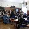 La prima udienza del processo a Erika Podmenich, celebrato venerdì in Corte d’Assise Foto Lasorte