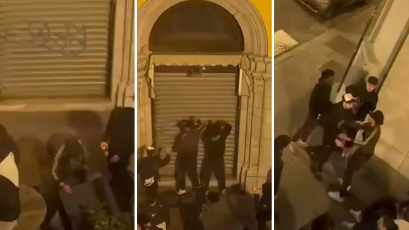 Una lite tra giovanissimi in strada di notte a Trieste