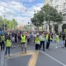 La grande protesta di piazza sabato a Belgrado