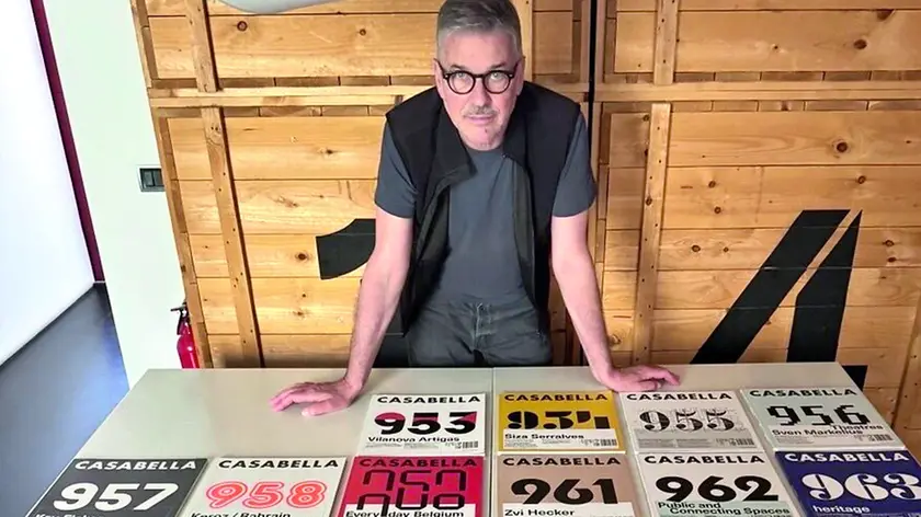 L’architetto Paolo Tassinari con i numeri di Casabella