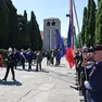 Domenica 24 maggio 2026, il parco della Rimembranza compie 100 anni. Si è tenuta alle 11 la cerimonia di Onore dei caduti in tutte le guerre e Commemorazione del centenario nel piazzale di San Giusto. Foto Lasorte