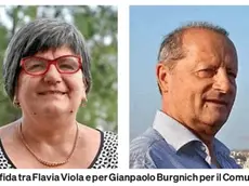 La sfida tra Flavia Viola e per Gianpaolo Burgnich per il Comune di Villesse