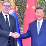 Aleksandar Vucic con Xi Jinping nel 2023 a Pechino durante il Forum sulla Nuova via della seta