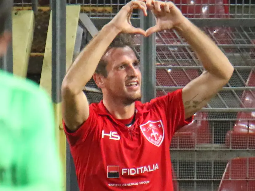 Il centrocampista triestino Federico Maracchi nella stagione 2018-’19 segnò 7 gol
