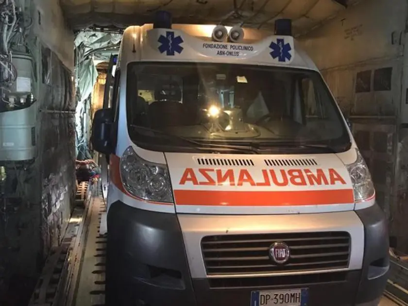 Un'ambulanza è rimasta in panne in A4