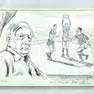 Il disegno di de Chirico per Nereo Rocco (foto Andrea Lasorte)