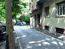 Il punto del viale in cui si era consumata l’aggressione (foto Bruni)