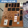 I dispositivi sequestrati dalla polizia durante le indagini