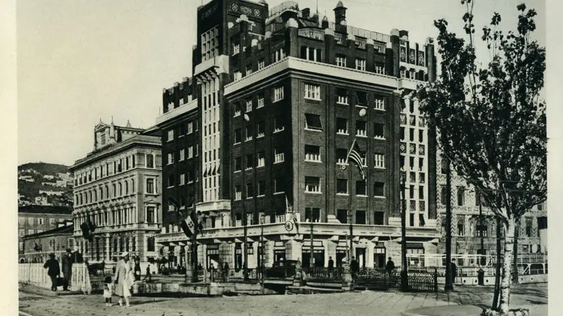 Palazzo Berlam in un’immagine d’epoca