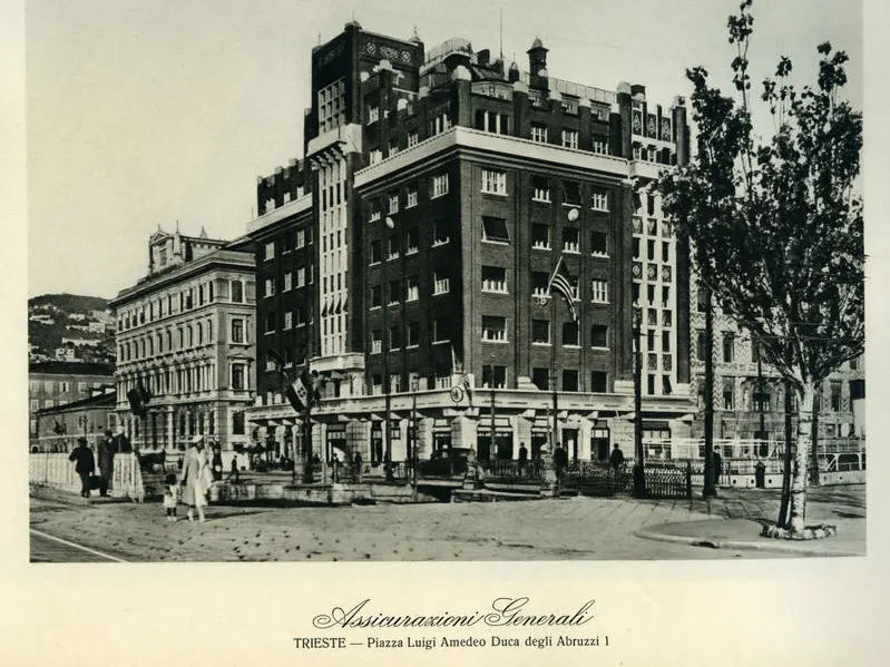 Palazzo Berlam in un’immagine d’epoca