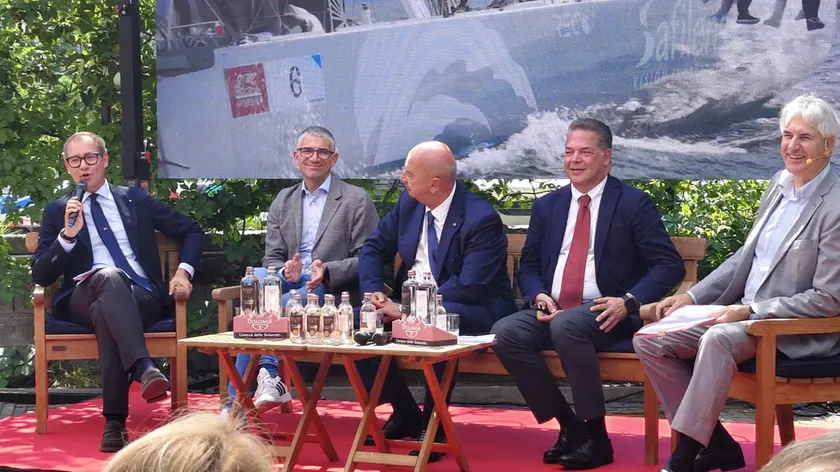 La presentazione della Barcolana 58 (Bruni)