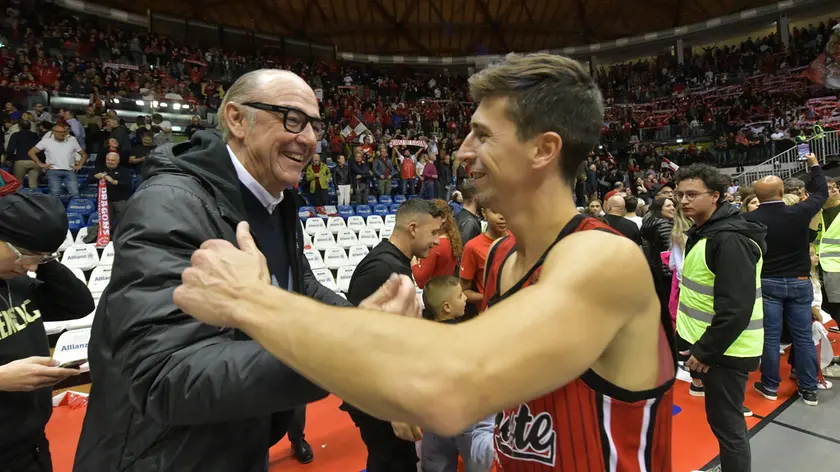 L'ex presidente della Pallacanestro Trieste Mauro Ghiacci