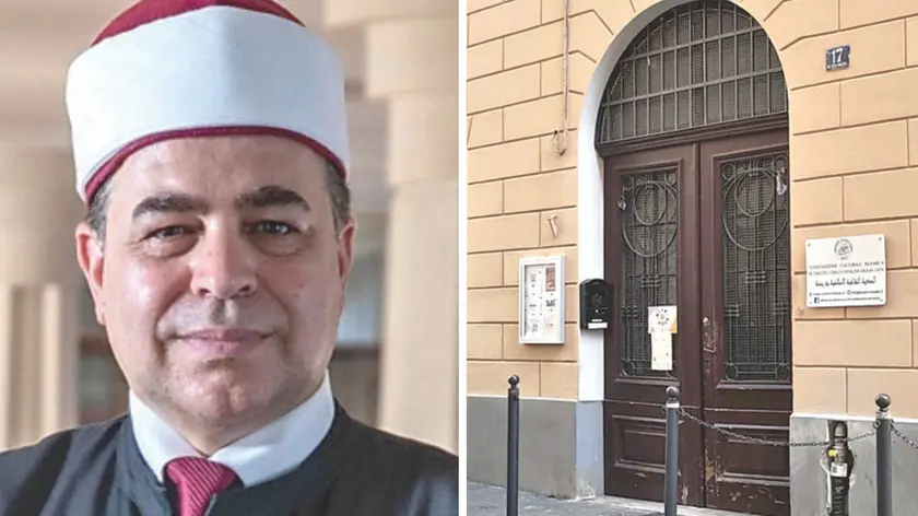 Nader Akkad, ex imam del Centro islamico di Trieste (foto Lasorte)