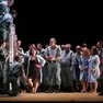 Una scena della Carmen (foto Manuel Silvestri per la Fenice)